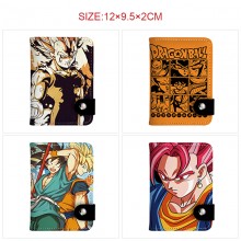 Dragon Ball anime snap wallet buckle purse