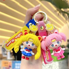 Sailor Moon anime figure doll key chains