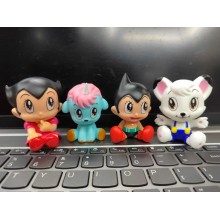 Astro Boy Kimba Unico Uran anime figures set(4pcs ...