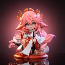 Genshin Impact Q Yae Miko game figure