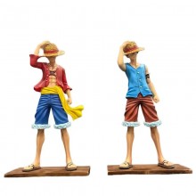 One Piece Monkey D Luffy anime figures set(2pcs a ...