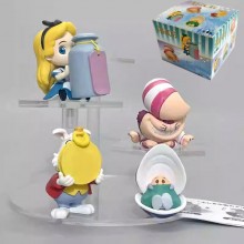 Alice in Wonderland anime figures set(4pcs a set)