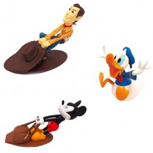 Toy Story Woody Mickey Mouse and Donald Duck anime figure