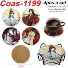 Heaven Official's Blessing anime coasters coffee c...