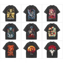 Naruto anime 250g direct injection cotton t-shirts