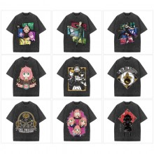 SPY x FAMILY anime 250g direct injection cotton t-shirts