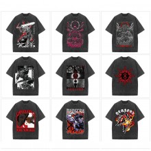 Berserk anime 250g direct injection cotton t-shirts