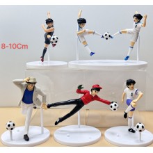 Captain Tsubasa anime figures set(6pcs a set)(OPP bag)