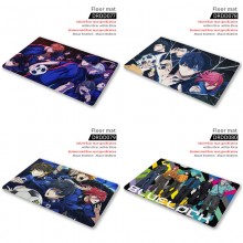 Blue Lock anime customize short velvet floor mat