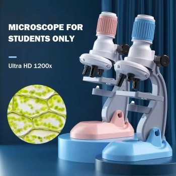 Bioscience Experiment Portable Puzzle Science Educational Toys Student Microscope