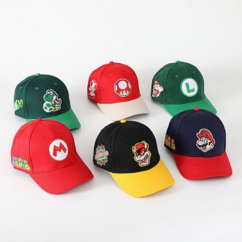 Super Mario anime baseball cap sun hat