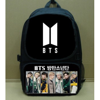 BTS star backpack bag