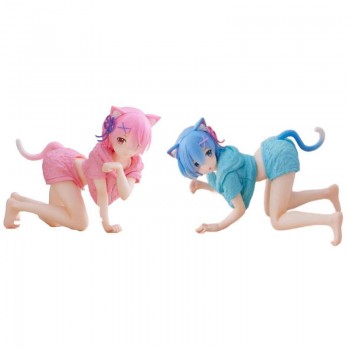 Re:Life in a different world from zero ram rem cat figures set(2pcs a set)(OPP bag)