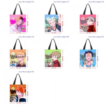 Haikyuu anime shopping bag handbag