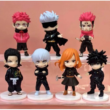 Jujutsu Kaisen anime figures set(7pcs a set)(OPP bag)