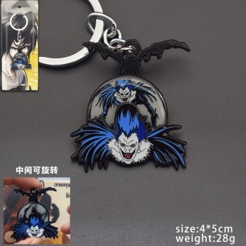 Death Note anime movable key chain/necklace