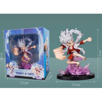 One Piece Gear 5 Nika Monkey D Luffy anime figure