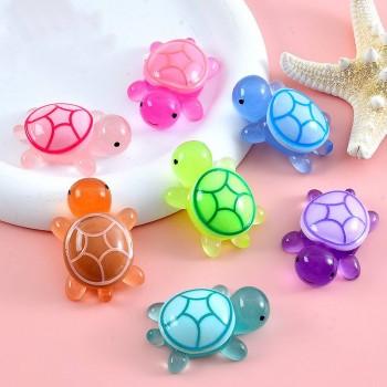 Luminous Turtle resin crafts figure doll toys gifts(price for 10pcs)