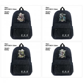 Zenless Zone Zero game canvas backpack bags