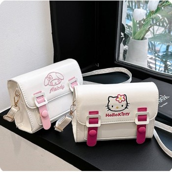 Sanrio Melody kitty Cinnamoroll Kuromi anime JK satchel shoulder bag