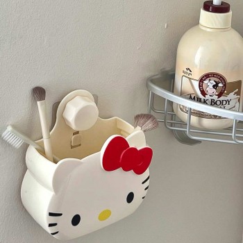 Hello Kitty Bathroom Table Organizer Wall Shelf Storage