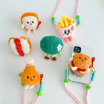 Hamburger mobile phone holder back clip