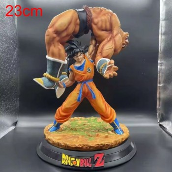 Dragon Ball Son Goku VS Nappa anime figure 23cm