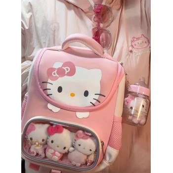 Hello kitty anime backpack bags