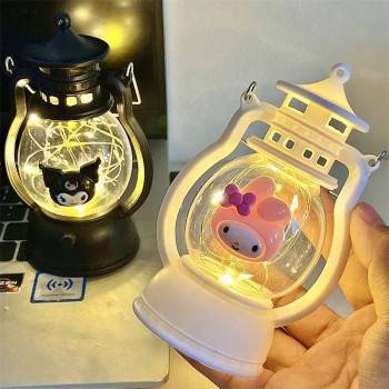 Sanrio Melody kitty Cinnamoroll Kuromi christmas lantern battery nightlight lamp