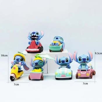 Stitch anime figures set(6pcs a set)(OPP bag)