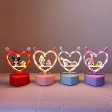 Sanrio Melody kitty Cinnamoroll Kuromi anime night light table lamp