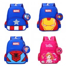 Captain America Spider-man Sophia anime backpack bag