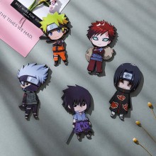 Naruto fridge magnets refrigerator magnetic wooden stickers