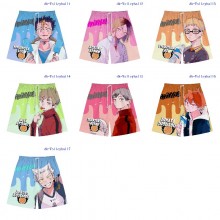 Haikyuu anime beach shorts pants