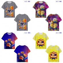 Despicable Me 4 anime micro fiber t-shirt t shirts