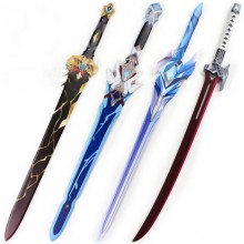 Honkai Star Rail game cosplay weapon knife wood swords