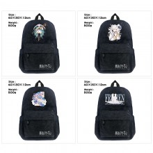 Frieren Beyond Journey's End anime canvas backpack...