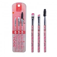 Hello kitty anime makeup brush(3pcs a set)