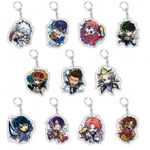 Gintama anime acrylic key chains