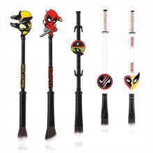 Deadpool & Wolverine makeup brush set(5pcs a set)