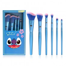 Stitch anime makeup brush set(5pcs a set)