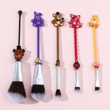 Five Nights at Freddy's anime makeup brush set(5pcs a set)