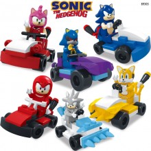 Sonic the Hedgehog Assembly Building Blocks Car Mo...