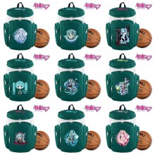 Hatsune Miku anime basketball backpack bag