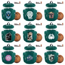 Kaiju No.8 anime basketball backpack bag