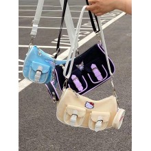 Sanrio Melody kitty Cinnamoroll Kuromi anime satchel shoulder bag