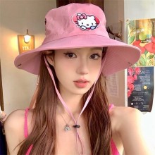 Hello Kitty mountaineering outdoor camping sun protection hat