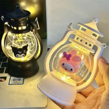 Sanrio Melody kitty Cinnamoroll Kuromi christmas lantern battery nightlight lamp