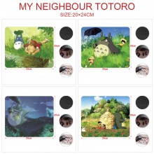 Totoro anime mouse pad mat 24*20CM