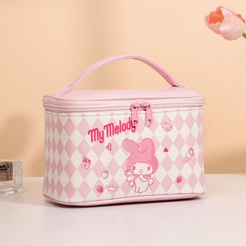 My Melody Kuromi anime makeup storage cosmetic bag